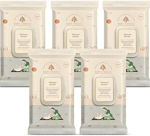 Baby Forest Mulmul Baby Wipes (Pack of 5)