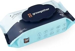 99.9% Purified Water Baby Wipes | Hypoallergenic, Biodegradable | 72 Wipes (Pack of 1)