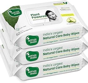 Mother Sparsh Natural Care Baby 60 Pc(Pack of 3)
