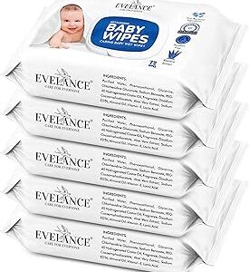 Soft Cleansing Baby Wipes with | 72 Wipes x 5-360 Wipes